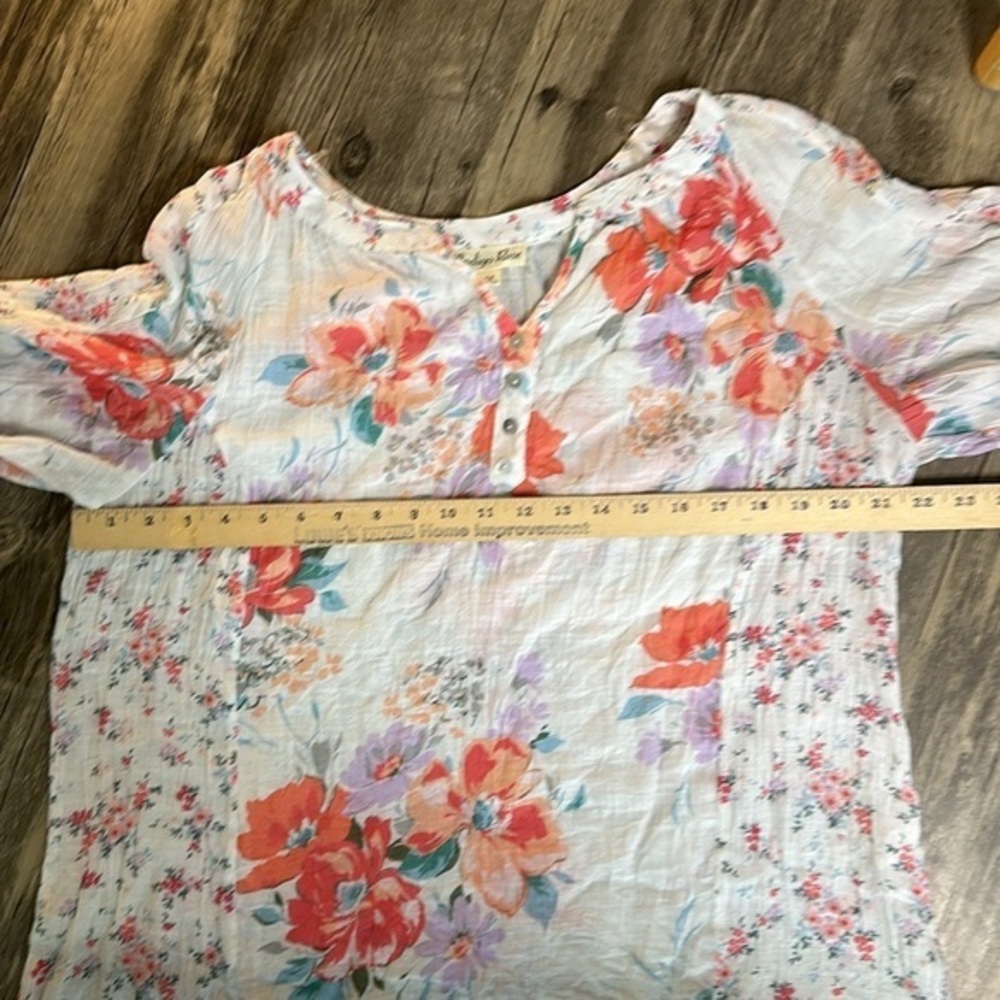 Indigo‎ Rose blouse size 1x - Picture 3 of 11